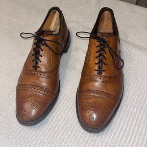 Allen Edmonds Strand Walnut 9.5E Dress Shoes